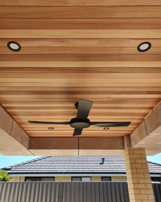 Southern River Cedar Outdoor Ceiling